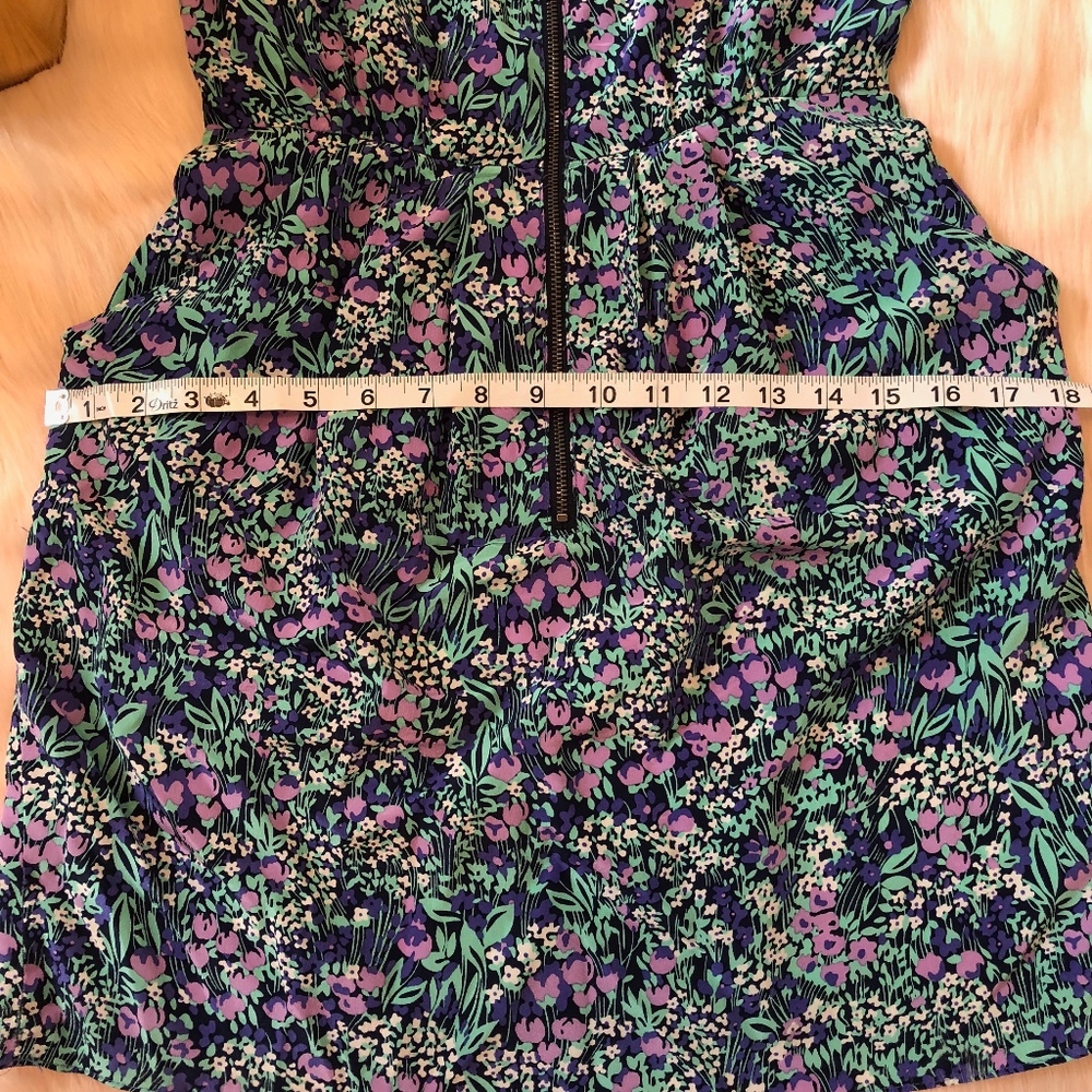 Anlo Floral Zip Dress - Picture 4 of 8